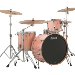 Ludwig Keystone X 3-Piece Pro Beat Shell Pack with 24 in. Bass Drum Champagne Sparkle