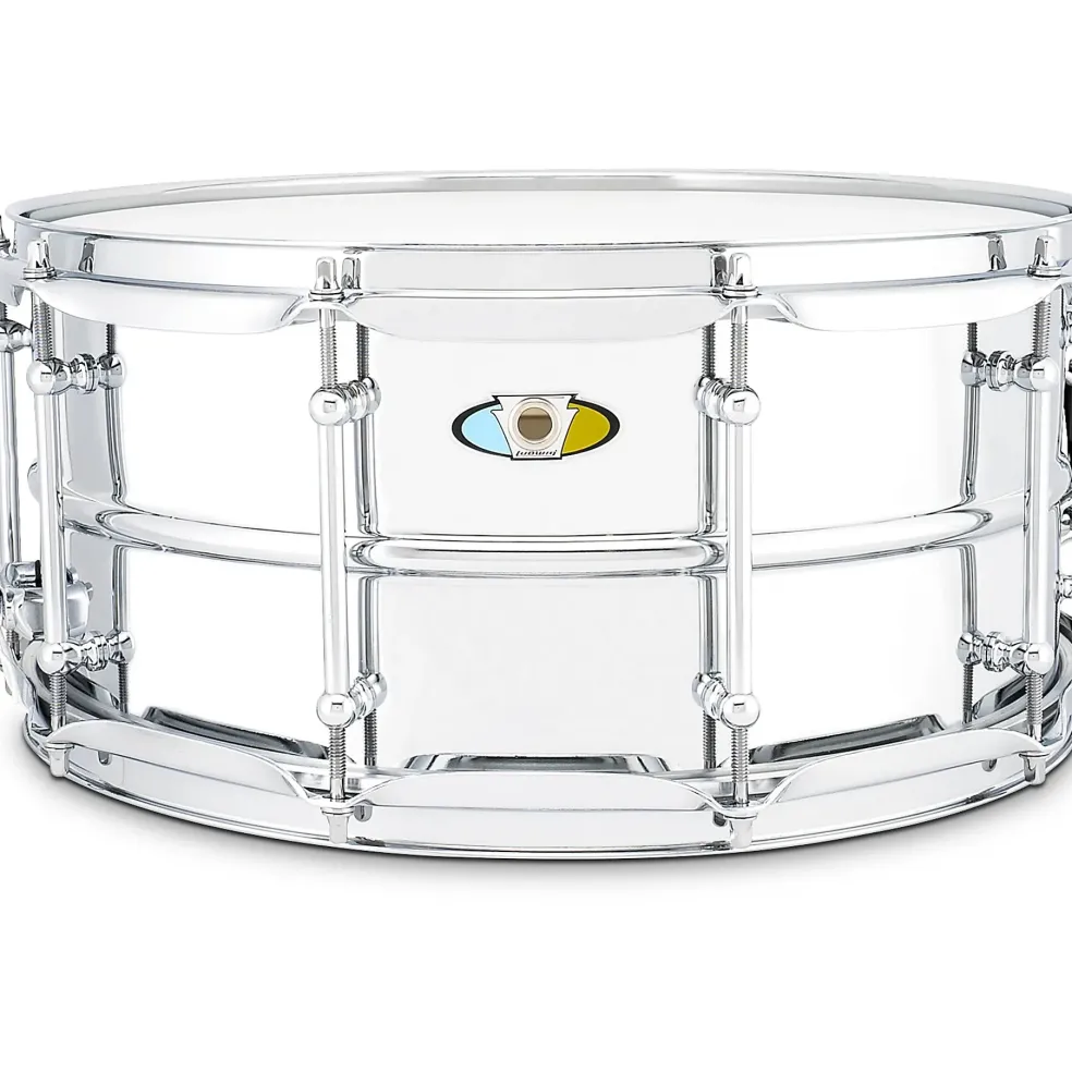 Ludwig Supralite Steel Snare Drum 14 x 6.5 in.