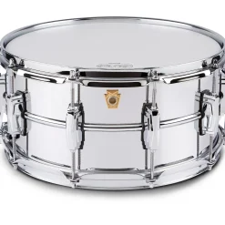 Ludwig Supraphonic Snare Drum Chrome With SKB Case