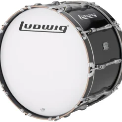 Ludwig Ultimate Marching Bass Drum - Black 32 in.