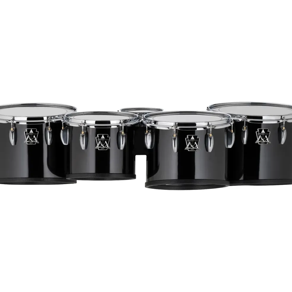 Ludwig Ultimate Marching Bass Drum - Black 32 in.