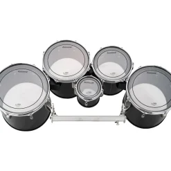 Ludwig Ultimate Marching Bass Drum - Black 32 in.