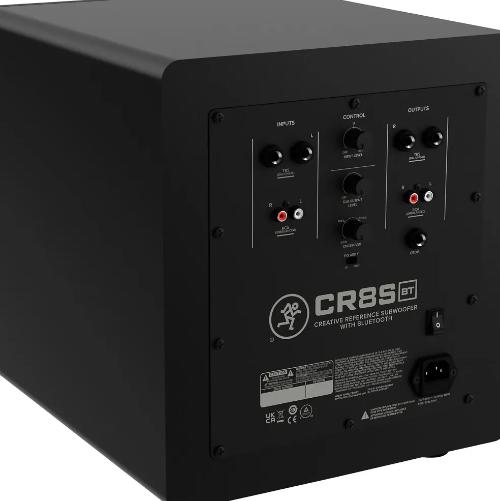 Mackie CR8SBT 8" Powered Subwoofer w/ Bluetooth