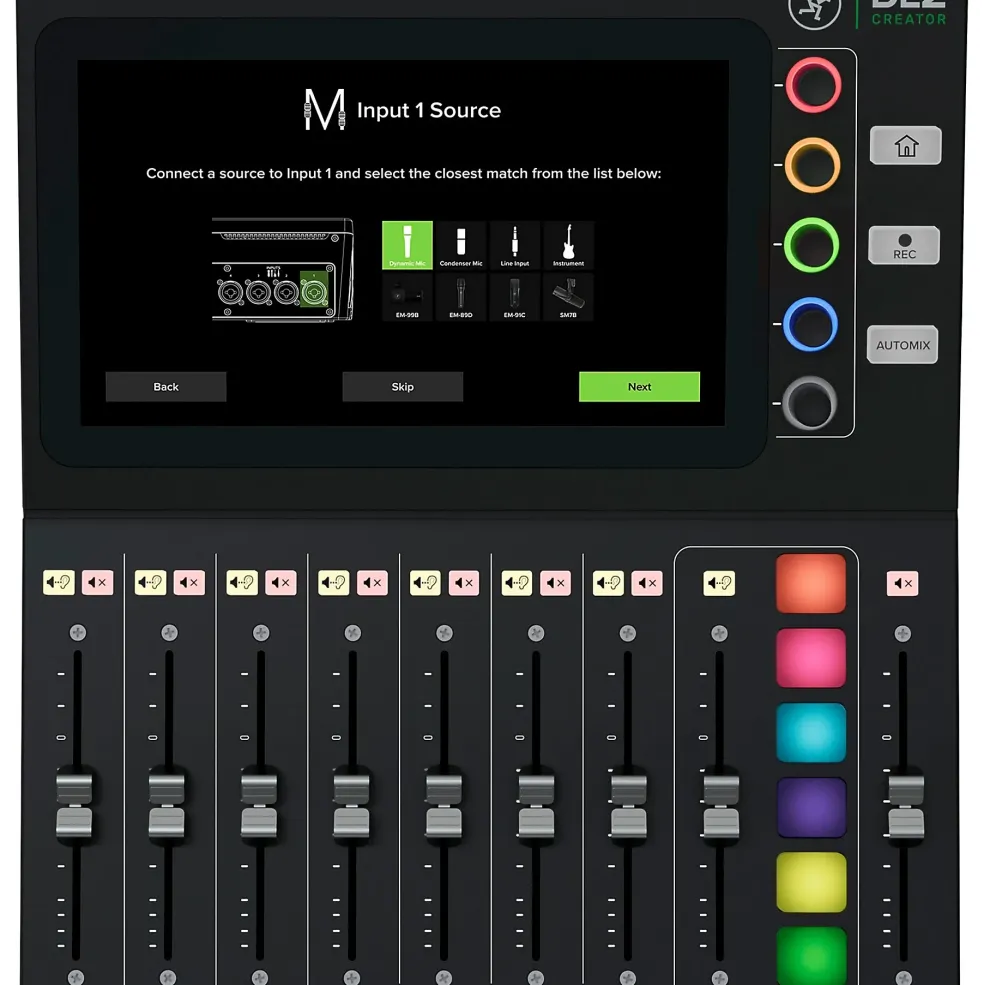 Mackie DLZ Creator Adaptive Digital Mixer for Podcasting and Streaming