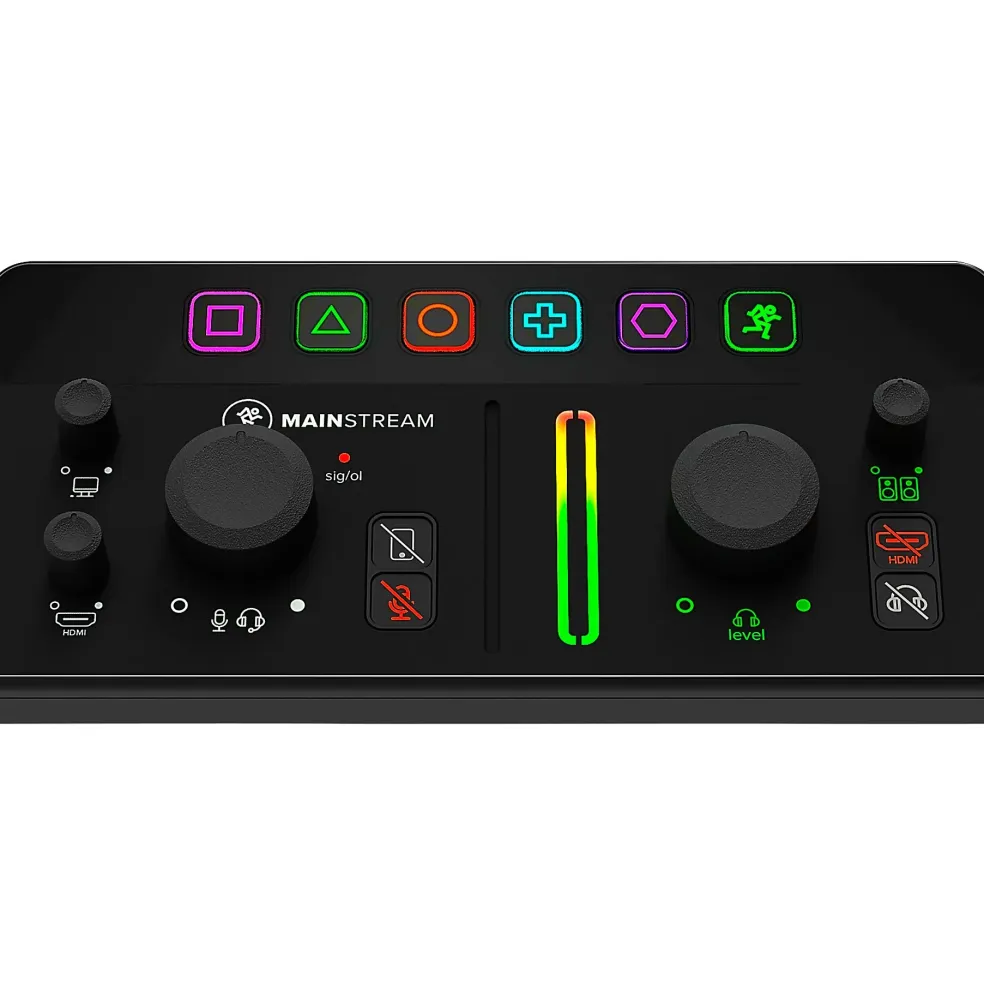 Mackie MainStream Complete Livestreaming and Video Capture Interface With Programmable Control Keys