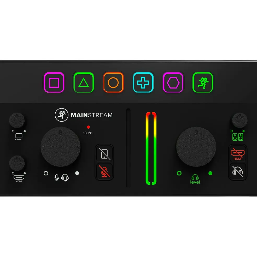 Mackie MainStream Complete Livestreaming and Video Capture Interface With Programmable Control Keys