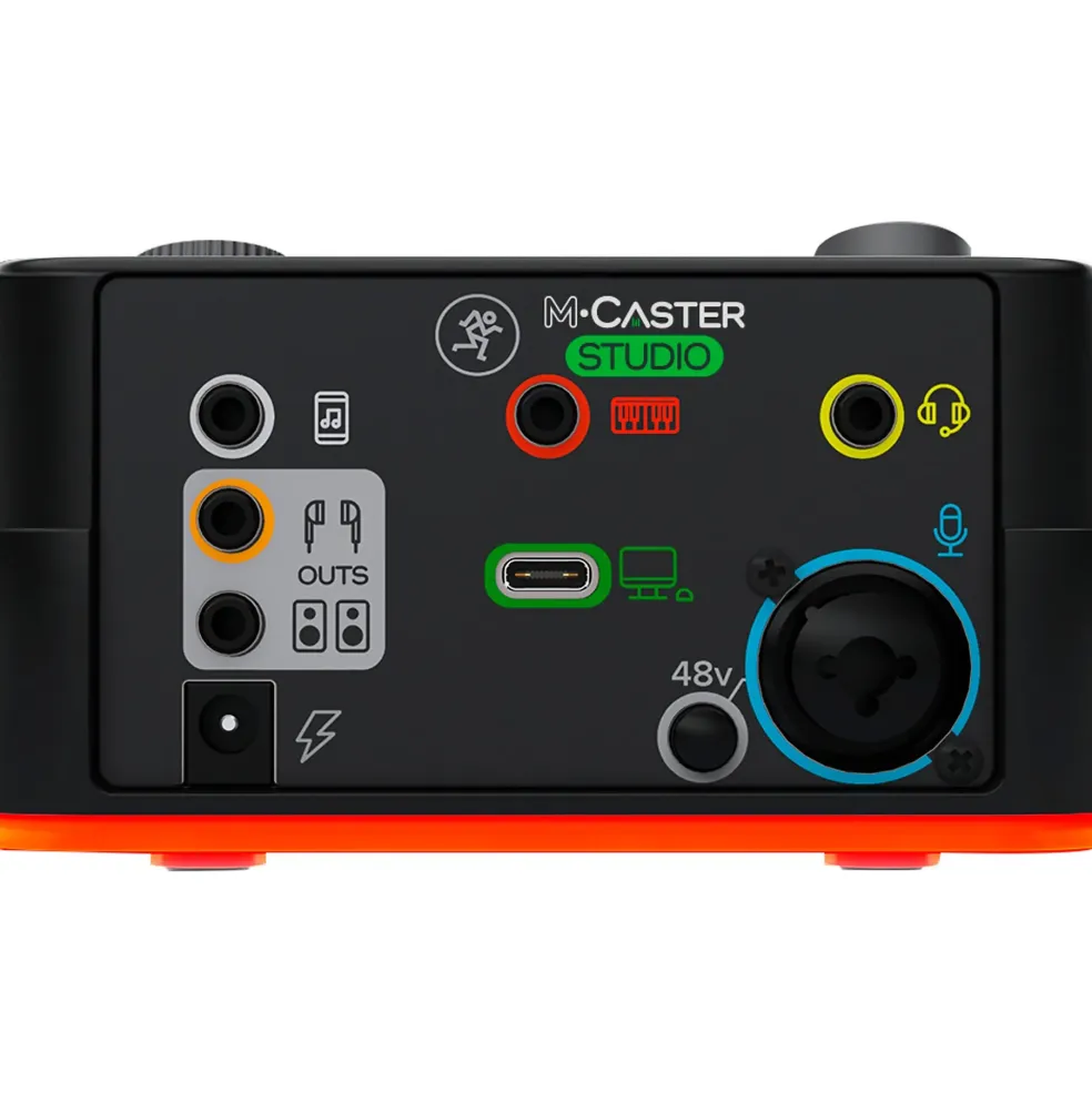 Mackie MCaster Studio Live Streaming Mixer Black