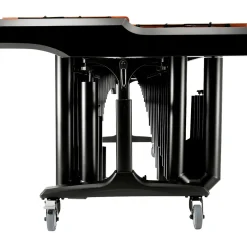 Majestic Concert Black Marimba, 5.0 Octave, Padauk Bar 5 Octave Concert Frame