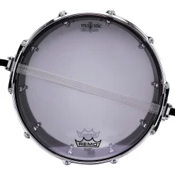 Majestic Opus One Cast Iron Concert Snare Drum 14 x 7 in. Antique Nickel Brushed