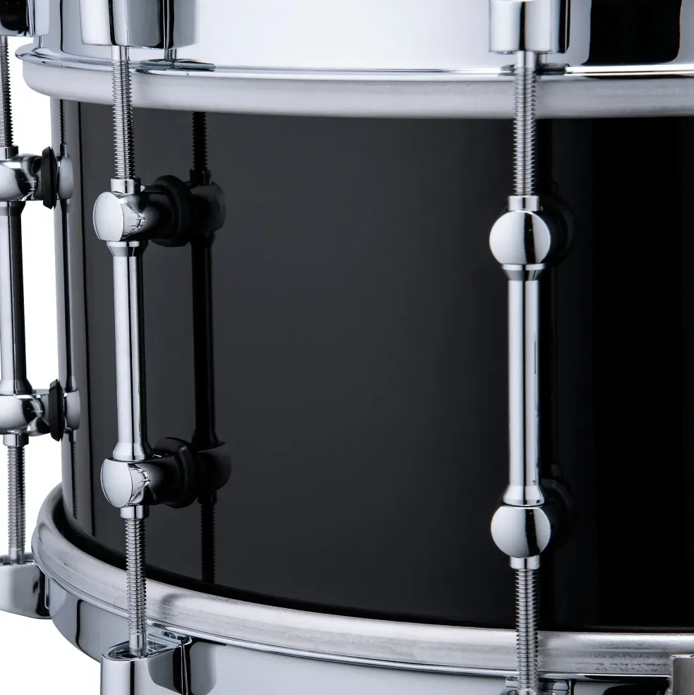 Majestic Opus One Cherry Shell Concert Snare Drum 14 x 6.5 in. Piano Black