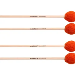 Malletech Sammut Marimba Mallets Set of 4 (2 Matched Pairs) 16