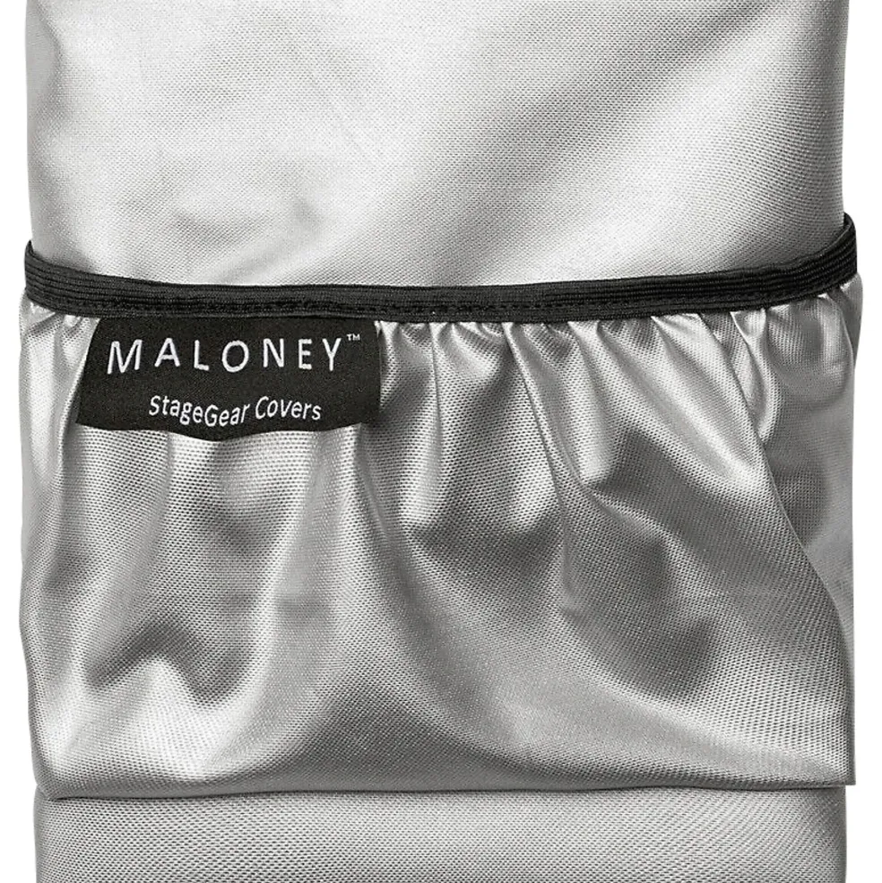 MALONEY StageGear Covers Reversible Black And Silver Keyboard Cover 36-48 Inches