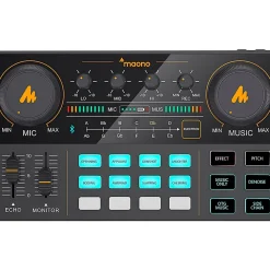 maono MAONOCASTER Lite Portable All-In-One Podcast Production Studio