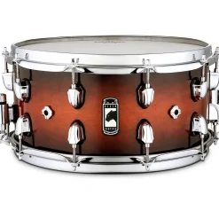 Mapex Black Panther Solidus Snare Drum 14 x 7 in. Red Black Burst