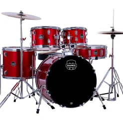 Mapex Comet 5-Piece Drum Kit With 20" Bass Drum Infra Red