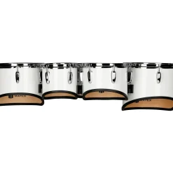 Mapex Qualifier Series Small Tenor Marching Quint 6, 8, 10, 12, 13 in. Gloss White