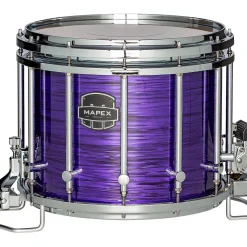 Mapex Quantum Classic Drums on Demand Series 14" Marching Snare Drum 14 x 12 in. Purple Ripple