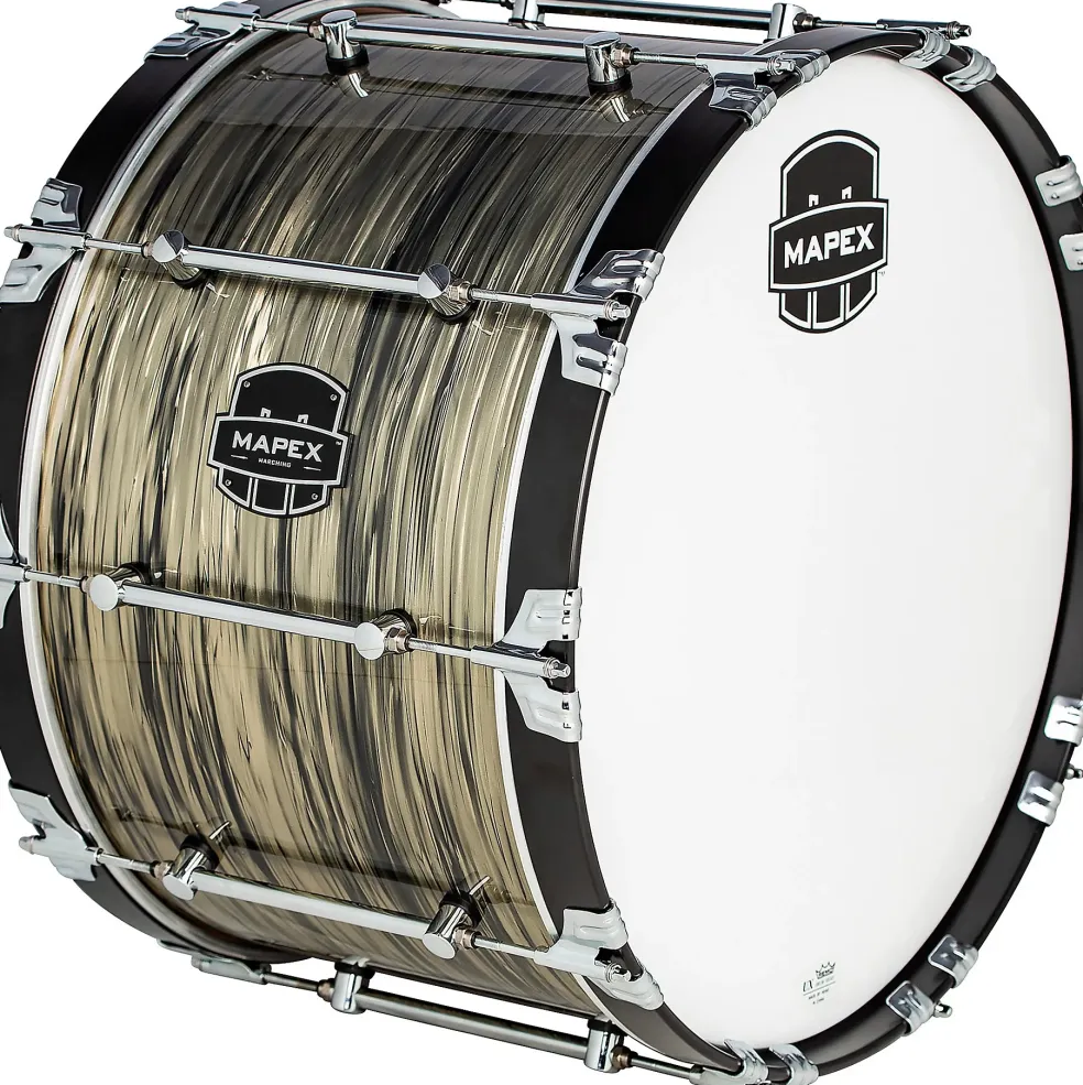 Mapex Quantum Mark II Drums on Demand Series Natural Shale Bass Drum 24 in.