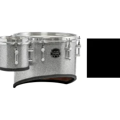 Mapex Quantum Mark II Series Classic Cut Tenor Large Marching Quint 6, 10 ,12, 13, 14 in. Gloss Black