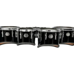 Mapex Quantum Mark II Series California Cut Tenor Large Marching Quint 6, 10 ,12, 13, 14 in. Gloss Black