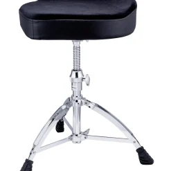 Mapex Saddle Top Drum Throne with Black Cloth Top