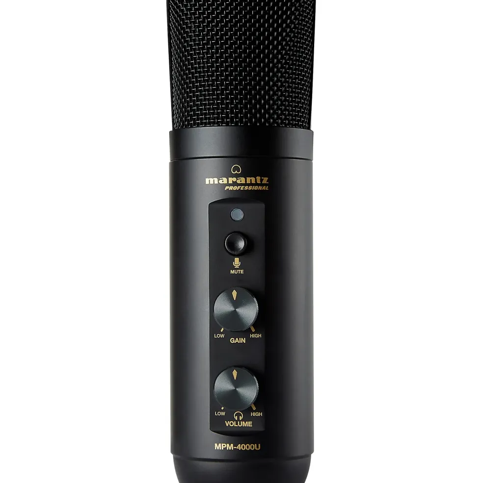Marantz Professional MPM-4000U USB Podcasting Microphone With Built-in Mixer and Headphone Output