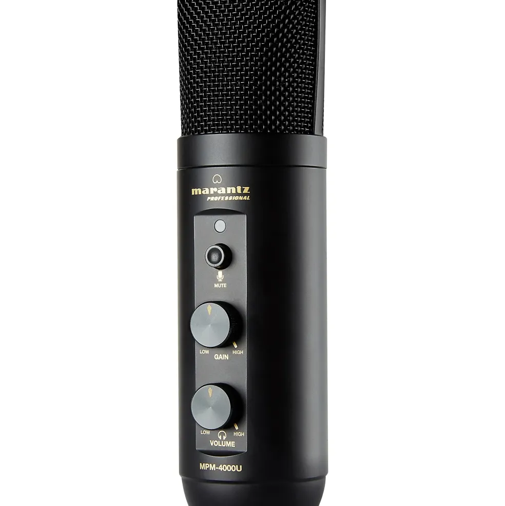 Marantz Professional MPM-4000U USB Podcasting Microphone With Built-in Mixer and Headphone Output