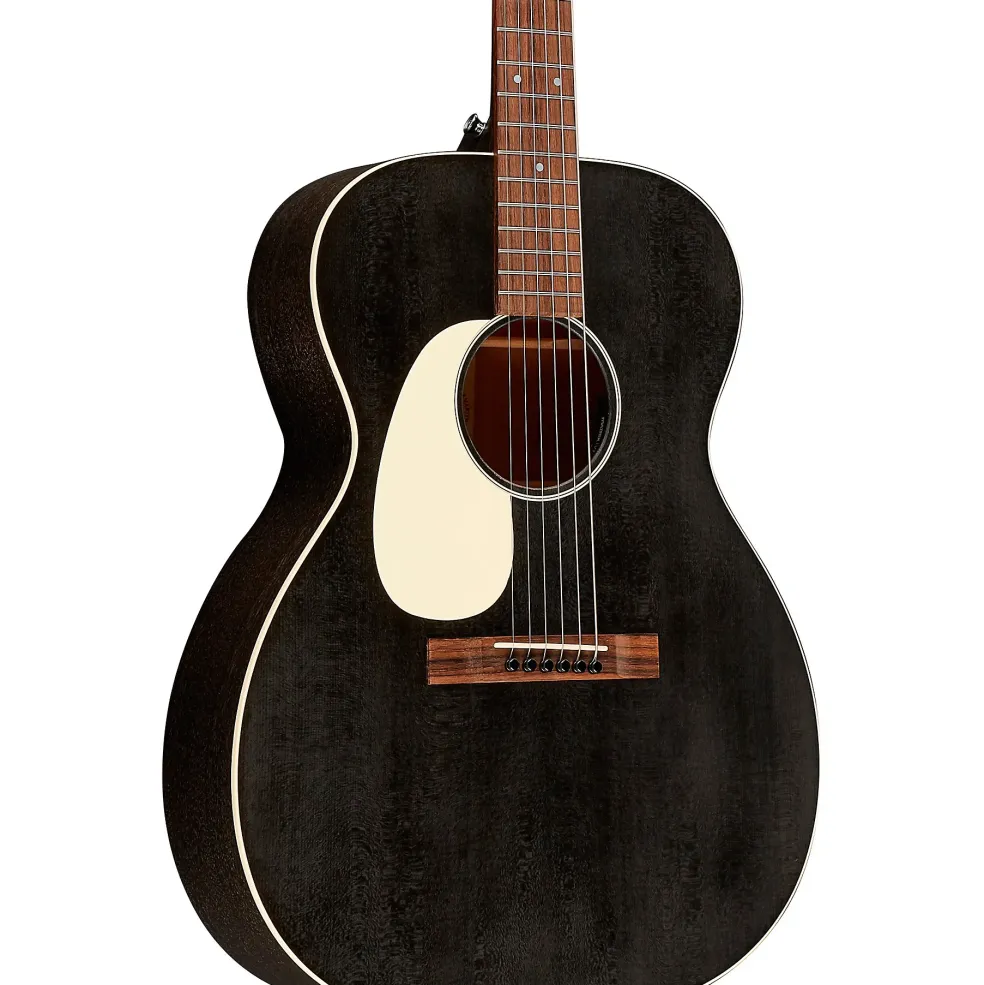 Martin 000-17 Left-Handed Auditorium Spruce-Mahogany Acoustic-Electric Guitar Black Smoke
