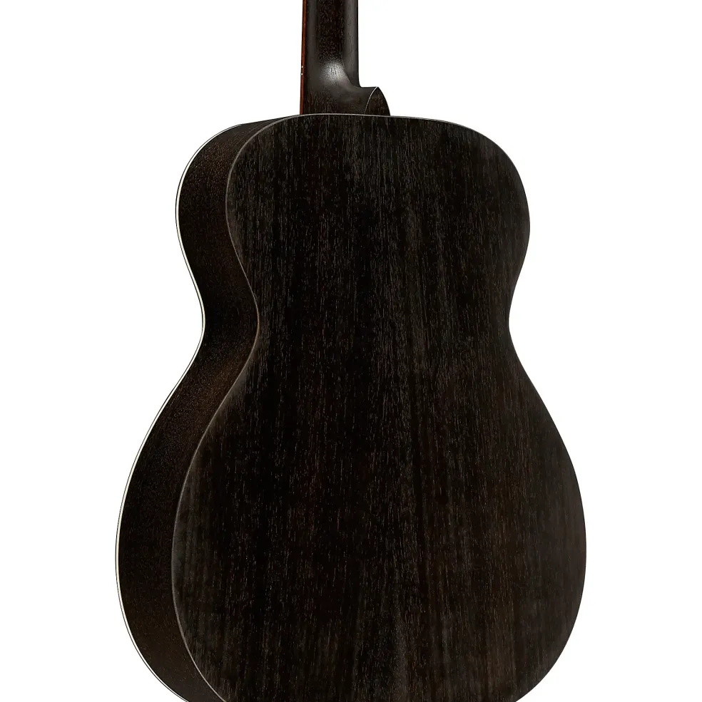 Martin 000-17 Left-Handed Auditorium Spruce-Mahogany Acoustic-Electric Guitar Black Smoke