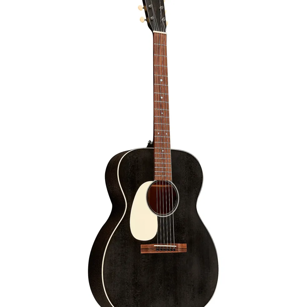 Martin 000-17 Left-Handed Auditorium Spruce-Mahogany Acoustic-Electric Guitar Black Smoke
