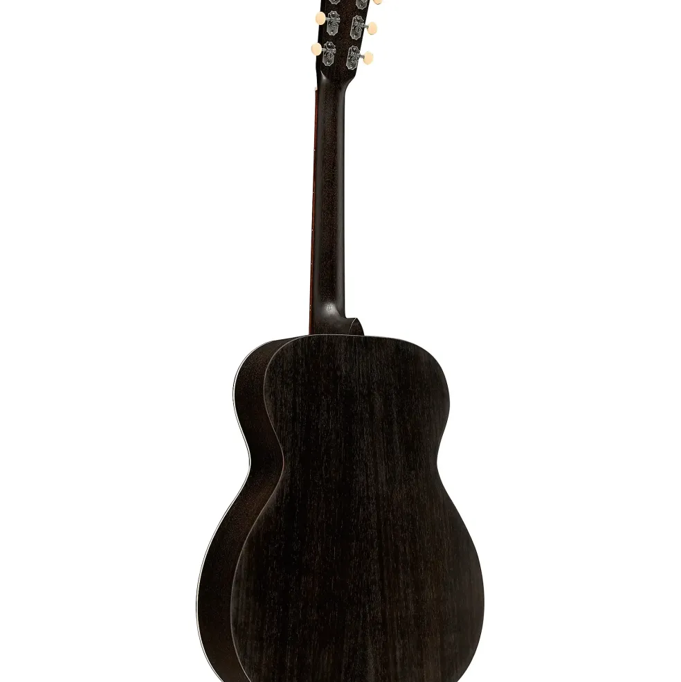 Martin 000-17 Left-Handed Auditorium Spruce-Mahogany Acoustic-Electric Guitar Black Smoke