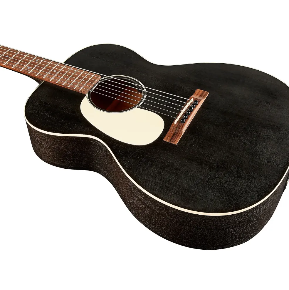Martin 000-17 Left-Handed Auditorium Spruce-Mahogany Acoustic-Electric Guitar Black Smoke