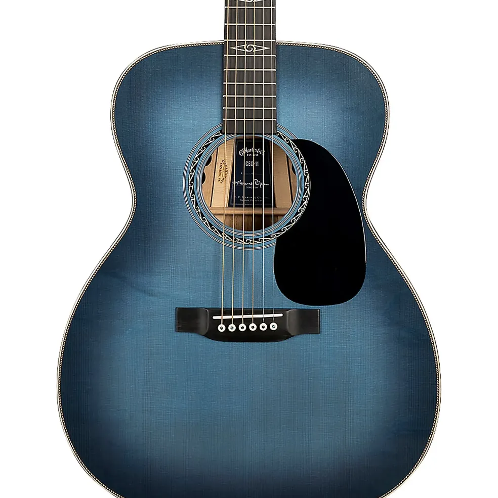 Martin CEO-11 0000 Grand Auditorium Acoustic-Electric Guitar New Horizons Blue Burst