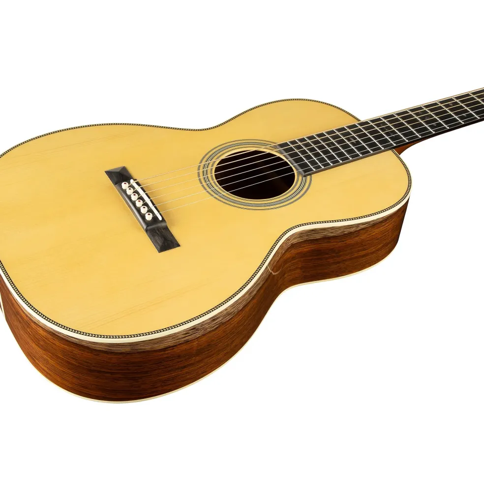 Martin Custom Shop 0 12-Fret Adirondack Spruce-Guatemalan Rosewood Acoustic Guitar Natural