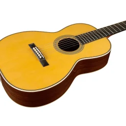 Martin Custom Shop 0 12-Fret Spruce-East Indian Rosewood Acoustic Guitar Natural