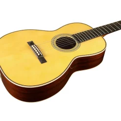 Martin Custom Shop 0 12-Fret Adirondack Spruce-Cocobolo Acoustic Guitar Natural