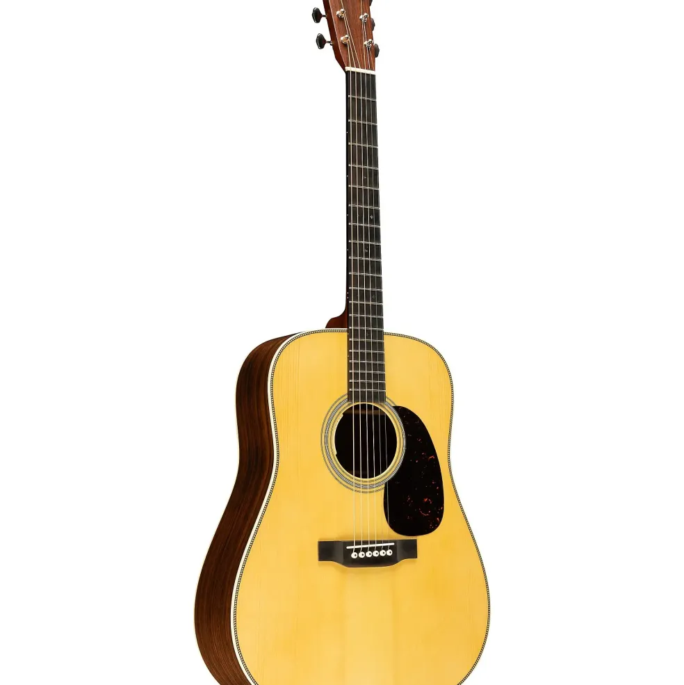 Martin Custom Shop 28 HD Style Adirondack Spruce-East Indian Rosewood Dreadnought Acoustic-Electric Guitar Natural