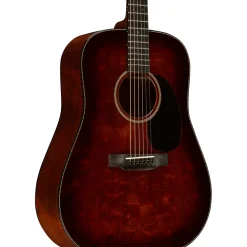 Martin Custom Shop 18 Style All Quilted Mahogany Dreadnought Acoustic Guitar Toasted Burst