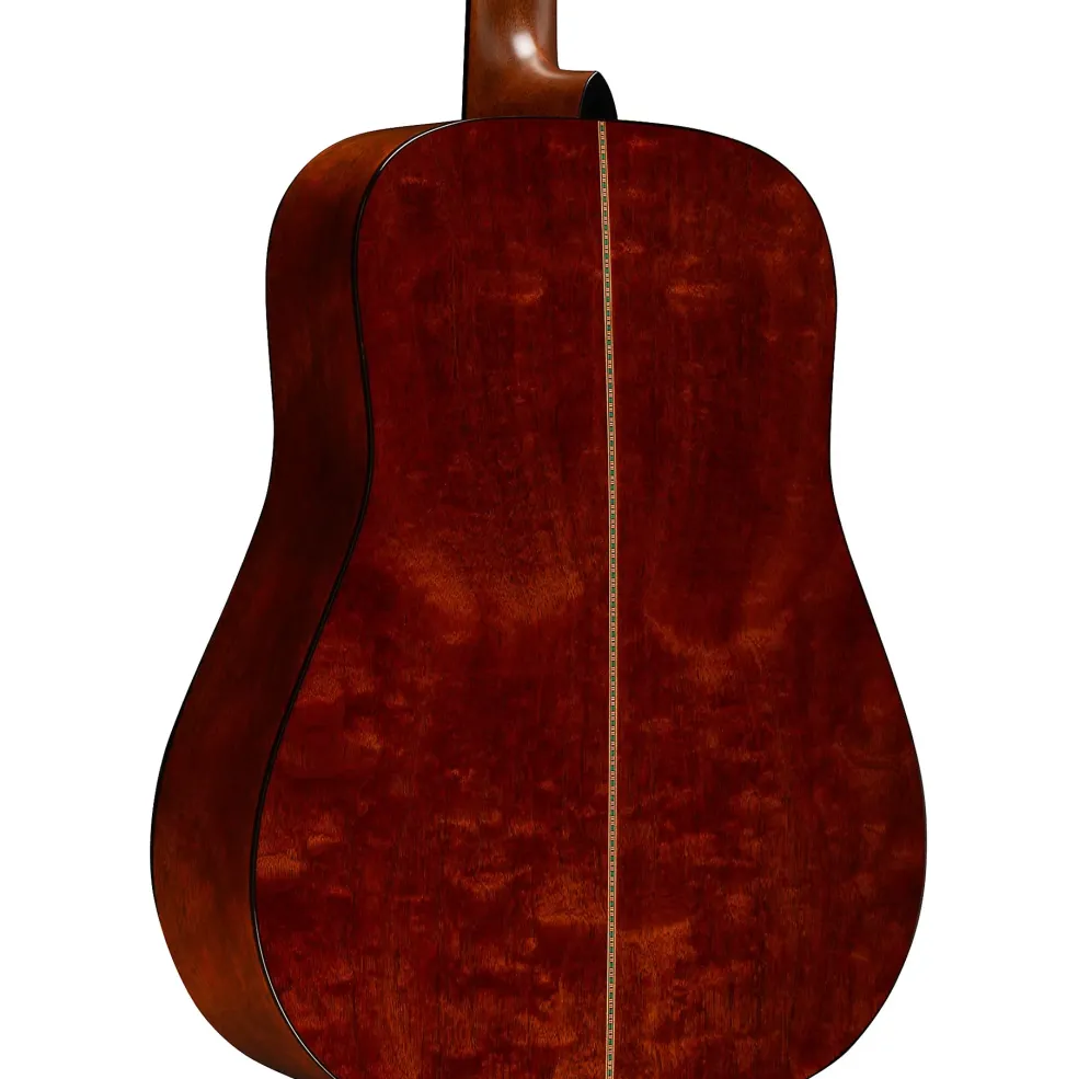 Martin Custom Shop 18 Style All Quilted Mahogany Dreadnought Acoustic Guitar Toasted Burst