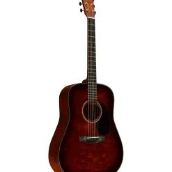 Martin Custom Shop 18 Style All Quilted Mahogany Dreadnought Acoustic Guitar Toasted Burst