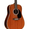 Martin Custom Shop 28 Style Sinker Redwood-East Indian Rosewood Dreadnought Acoustic Guitar Natural