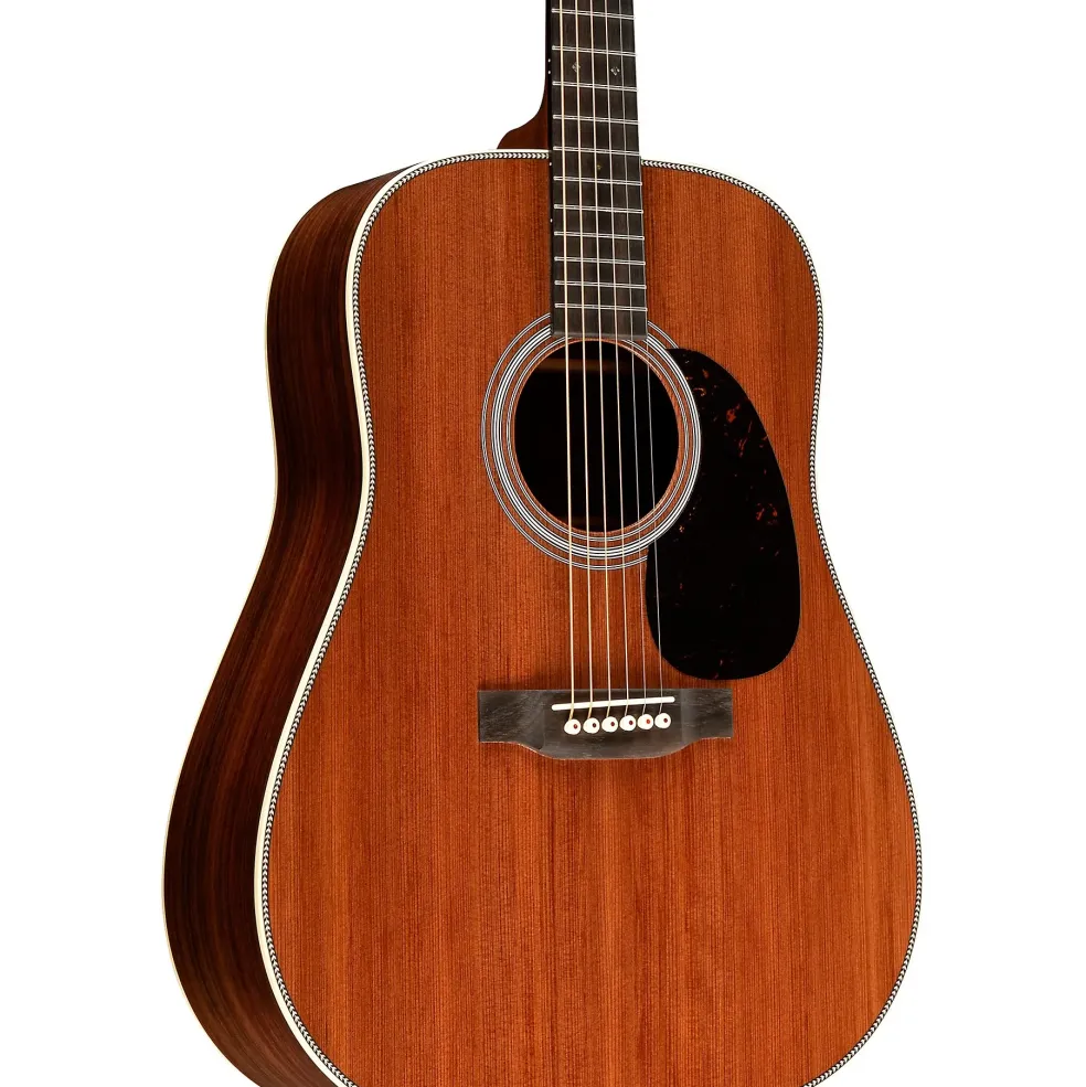 Martin Custom Shop 28 Style Sinker Redwood-East Indian Rosewood Dreadnought Acoustic Guitar Natural