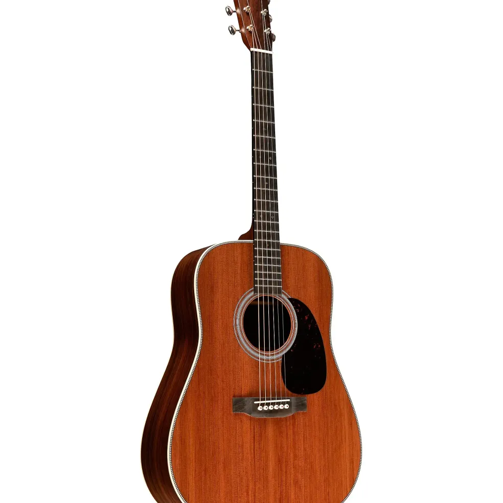Martin Custom Shop 28 Style Sinker Redwood-East Indian Rosewood Dreadnought Acoustic Guitar Natural