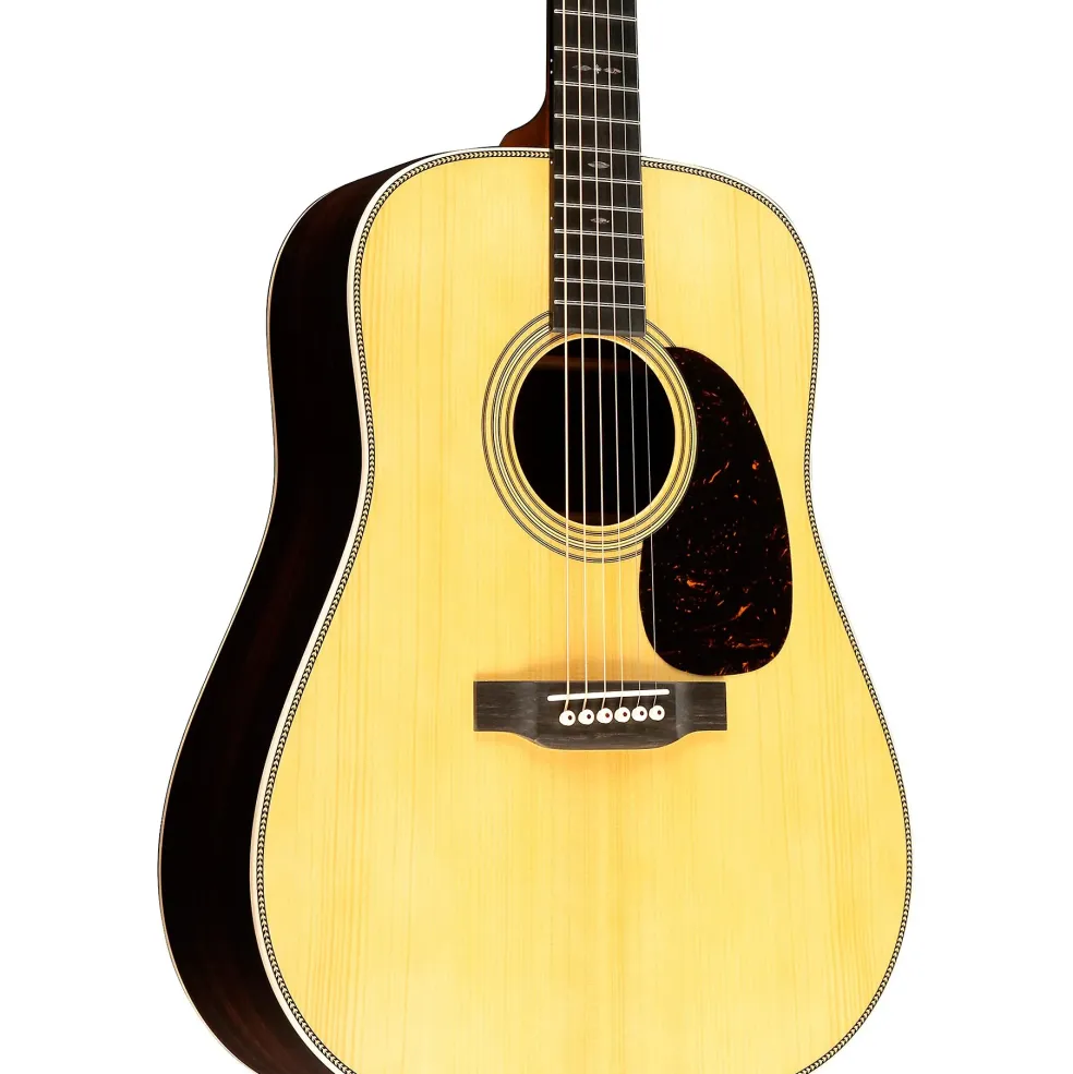 Martin Custom Shop 28 Style Adirondack Spruce-East Indian Rosewood Dreadnought Acoustic Guitar Natural
