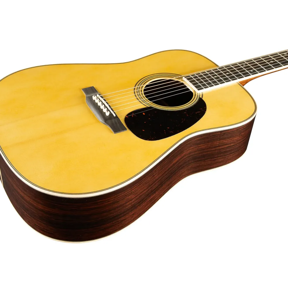 Martin Custom Shop 28 Style Adirondack Spruce-East Indian Rosewood Dreadnought Acoustic Guitar Natural