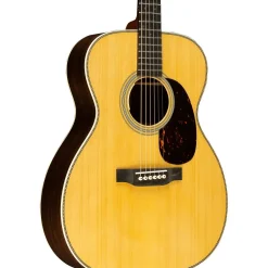Martin Custom Shop 28 Style Adirondack Spruce-East Indian Rosewood Auditorium Acoustic-Electric Guitar Natural