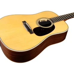 Martin Custom Shop 28 Style Adirondack Spruce-East Indian Rosewood Dreadnought Acoustic-Electric Guitar Natural
