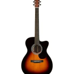 Martin Custom Shop OM Cutaway 1935 European Spruce-East Indian Rosewood Acoustic-Electric Guitar Sunburst