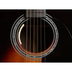 Martin Custom Shop OM Cutaway 1935 European Spruce-East Indian Rosewood Acoustic-Electric Guitar Sunburst