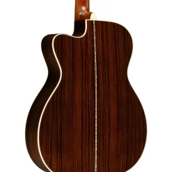 Martin Custom Shop OM Cutaway 1935 European Spruce-East Indian Rosewood Acoustic-Electric Guitar Sunburst